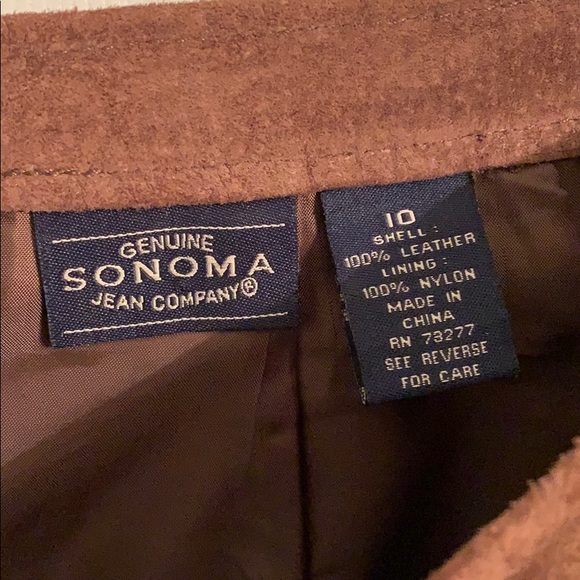 Leather Maxi Skirt - Picture 4 of 4